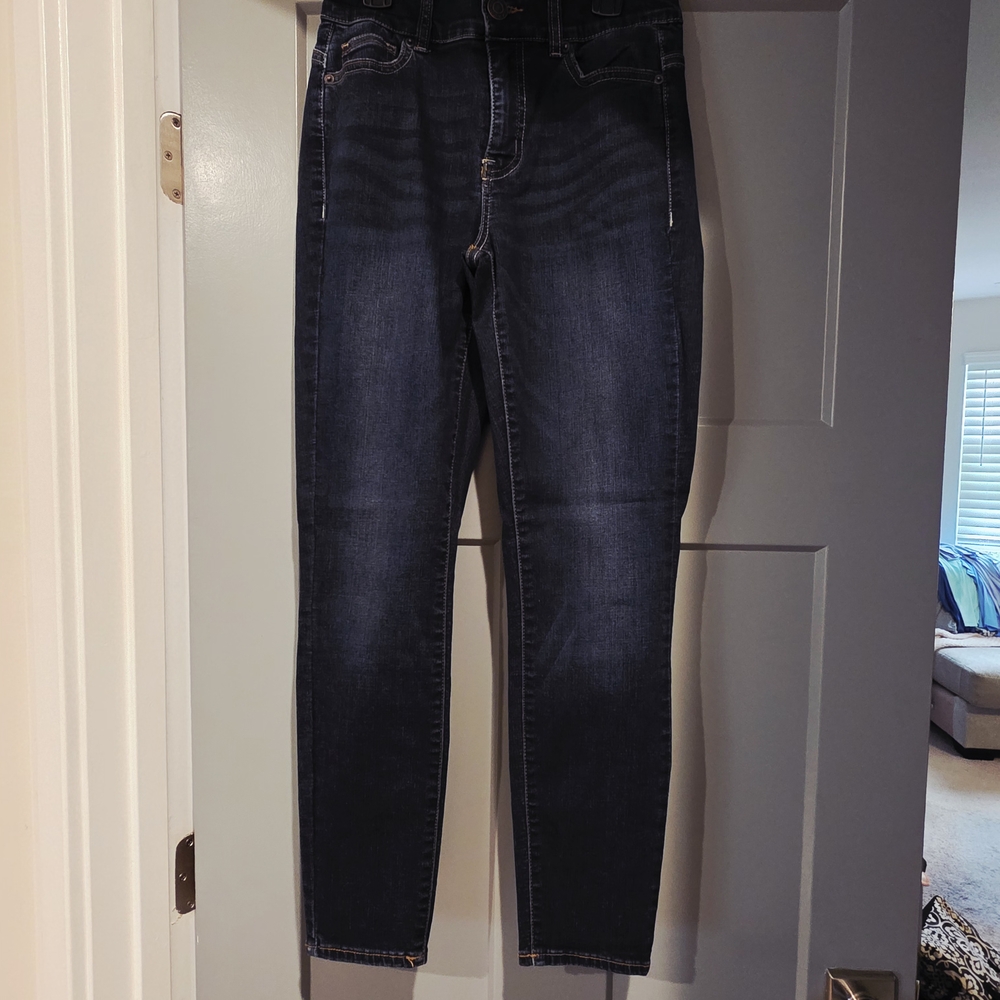 New York & Company Dark Wash Skinny Jeans
